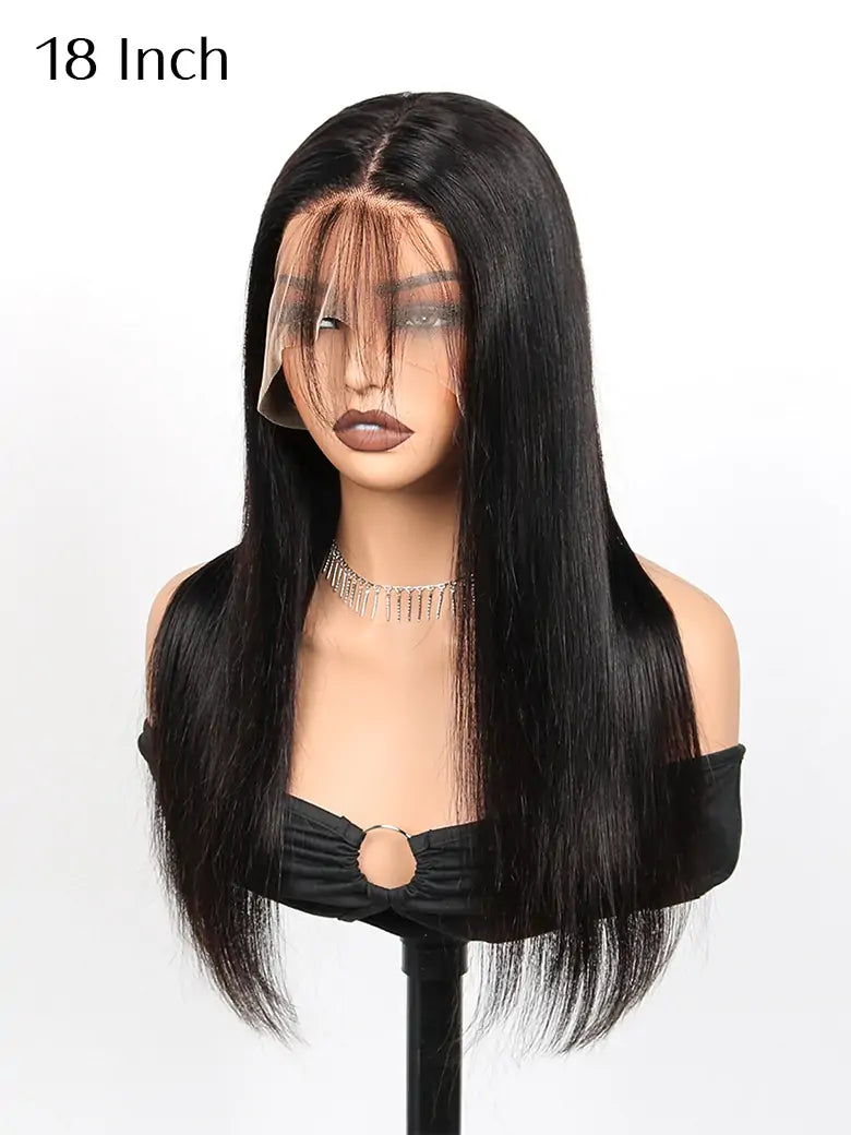 onlylove hair full lace wig straight human hair wig actual pictures