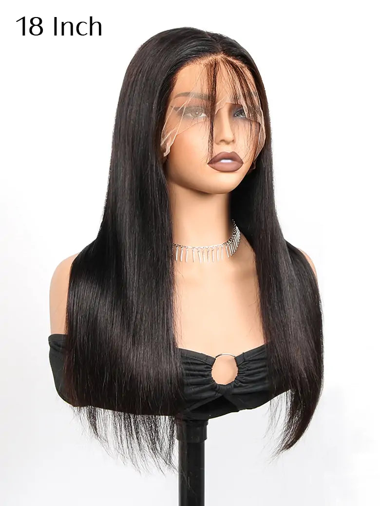 onlylove hair full lace wig straight human hair wig actual pictures