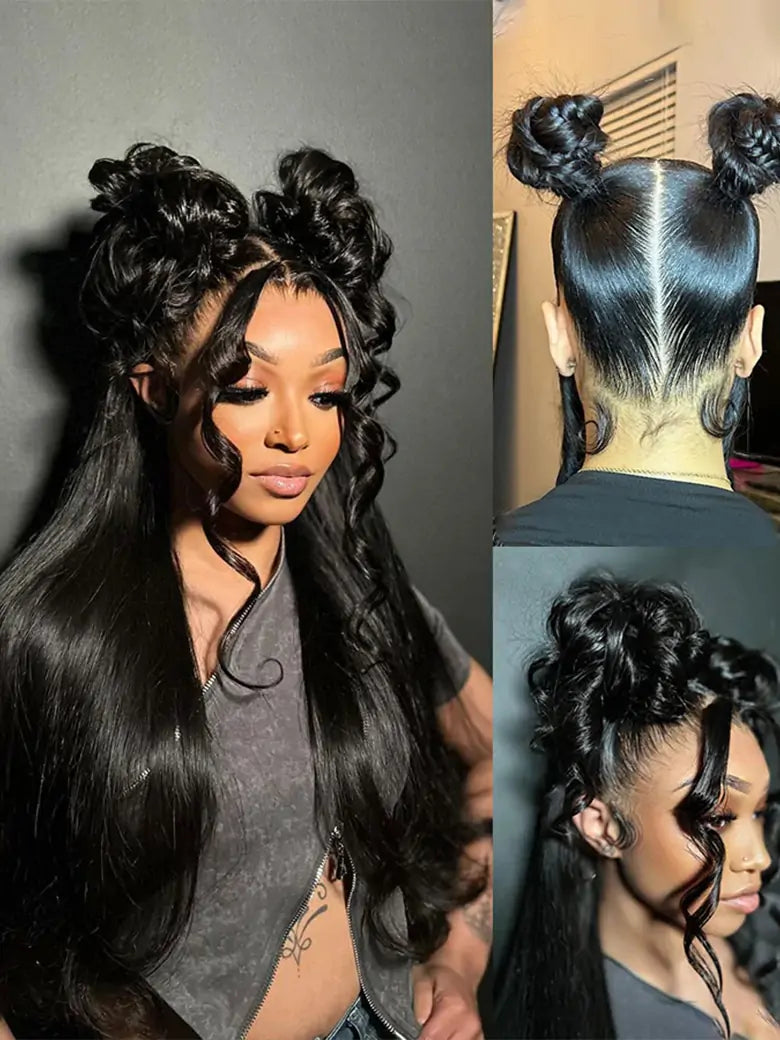 onlylove hair full lace wig straight hair free parting everywhere full lace human hair wigs