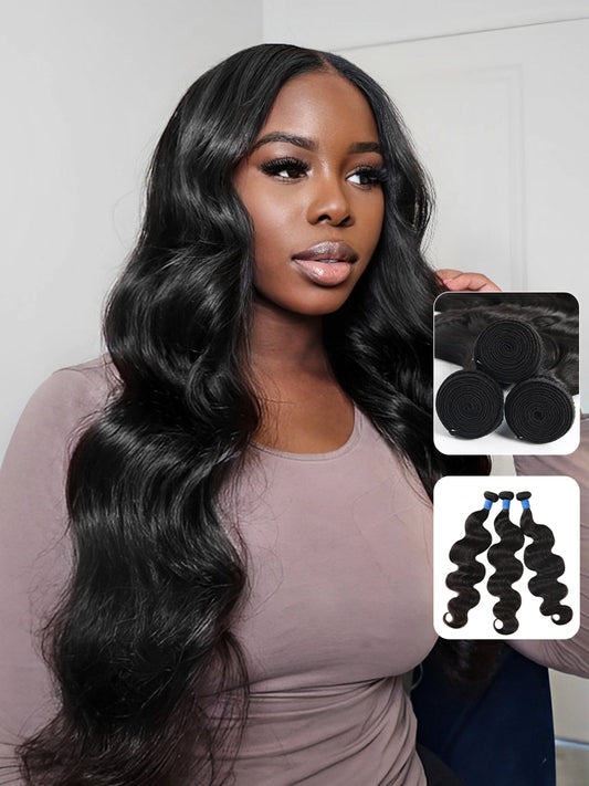 OnlyLove hair body wave 3 bundles human hair weave