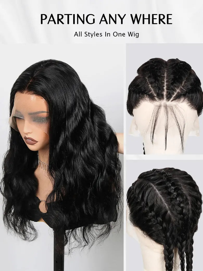 onlylove hair full lace wig body wave human hair wigs parting anywhere