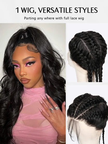 onlylove hair full lace wig body wave human hair wigs