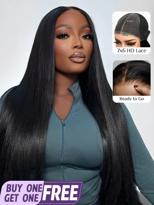 wear go glueless 7x6 pre-cut lace wig from onlylove hair