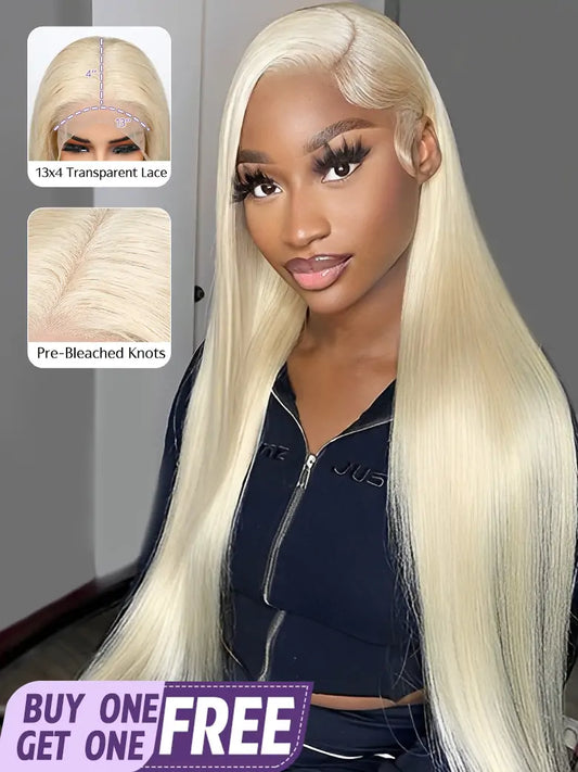 613 Blonde 13x4 HD Lace Wig ¡§C Silky Straight, Easy to Redye | Onlylove Hair